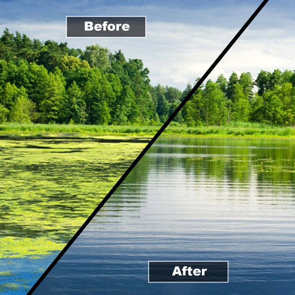 Hydra Blanket Weed & String Algae Treatment for Lake and Larger Pond Water LAKE CLEAR 25KG
