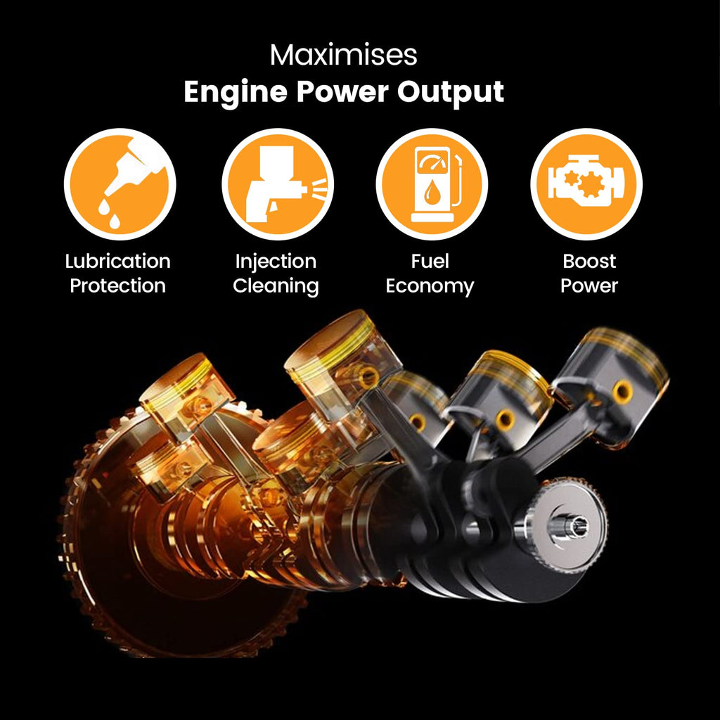 HYDRA MAXIMUS fuel injector cleaner, 1 Litre treats Up To 500 L, for cleaning diesel injectors performance enhancing diesel turbo cleaner additive for diesel fuel EGR valve cleaner diesel engines