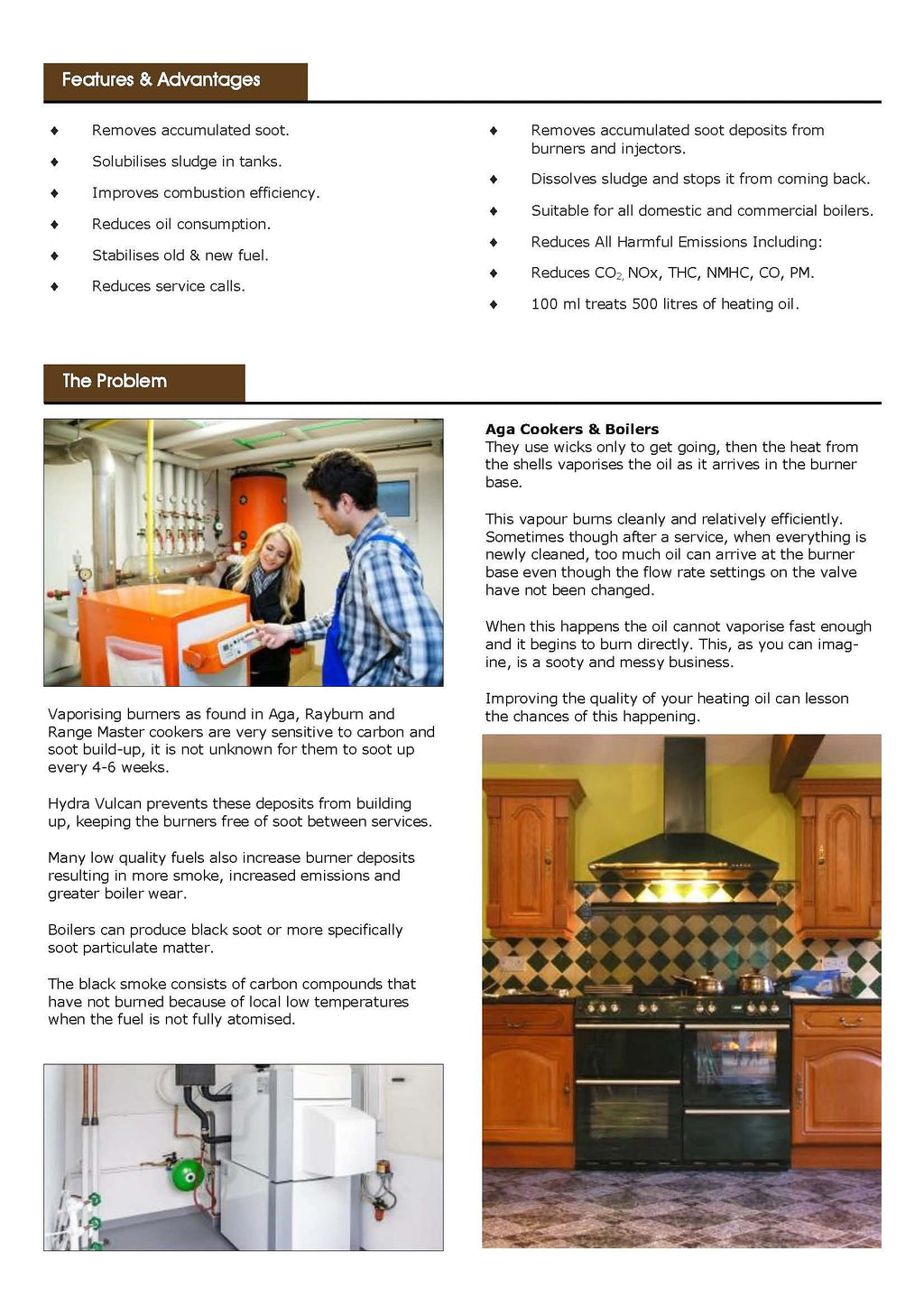 HYDRA Vulcan Heating Oil Additive FBM