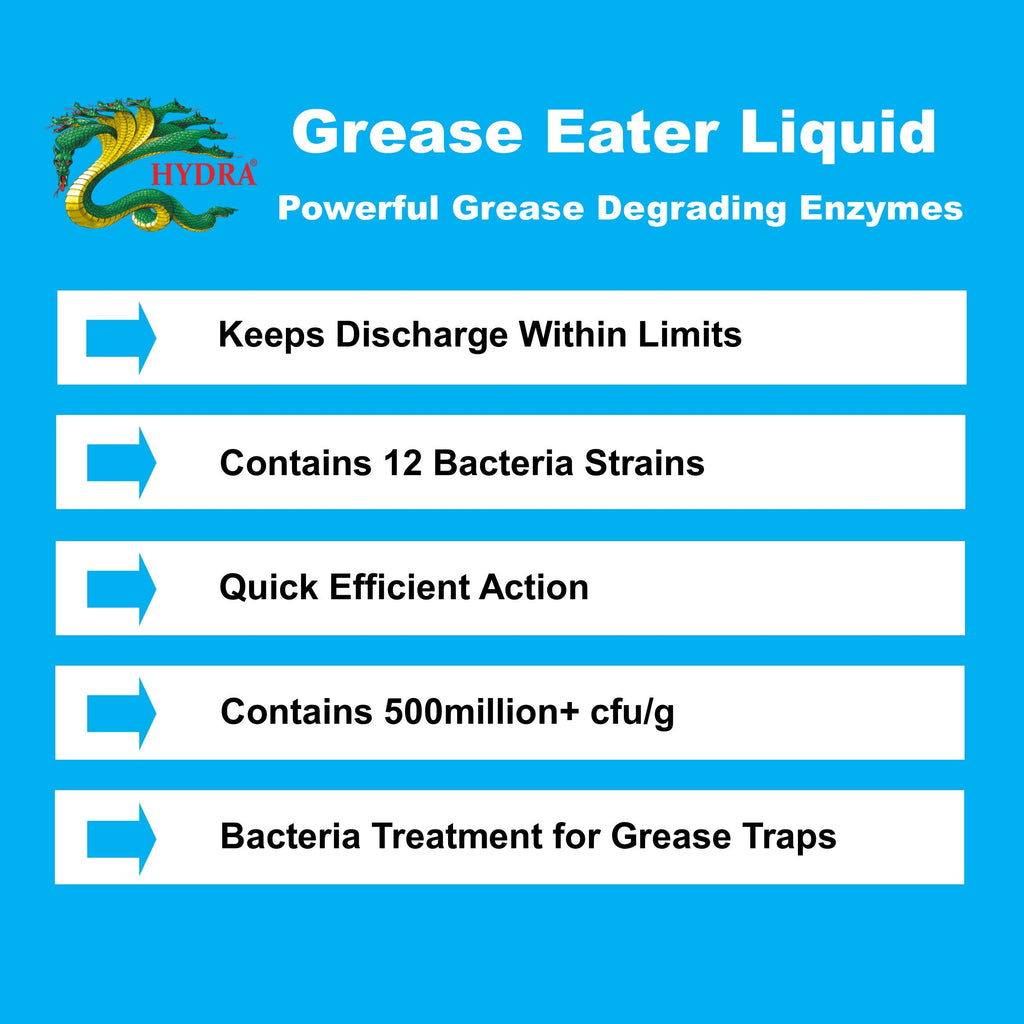 Hydra Grease Trap Enzyme Cleaner
