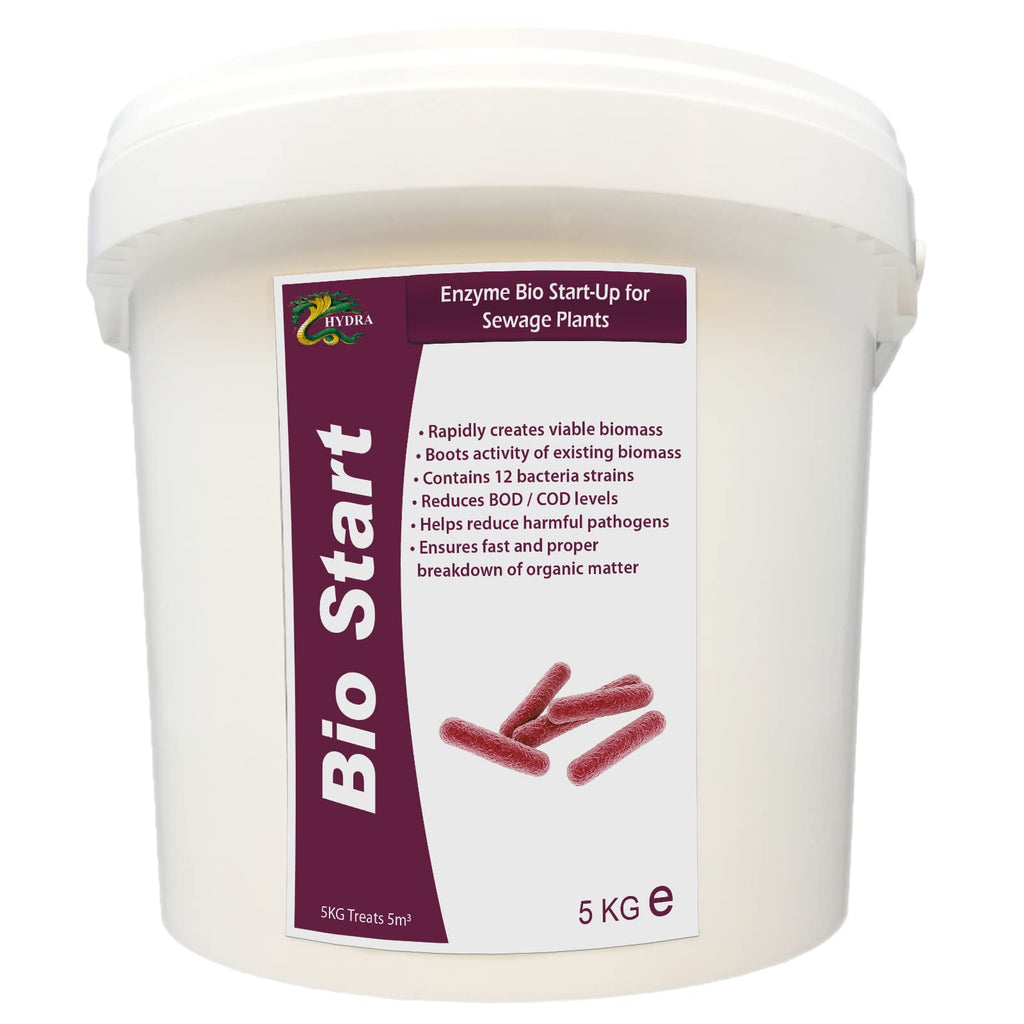 Use BIO Start 5KG for Sewage Treatment for Small and Large Sewage Plants