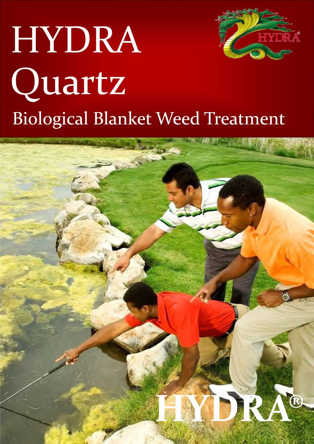 Hydra Quartz Blanket Weed Pond Treatment - Blanket Weed Killer for Ponds | Removes Harmful Ammonia from Water | 5 Kg Treats Up to 62,500 Liters