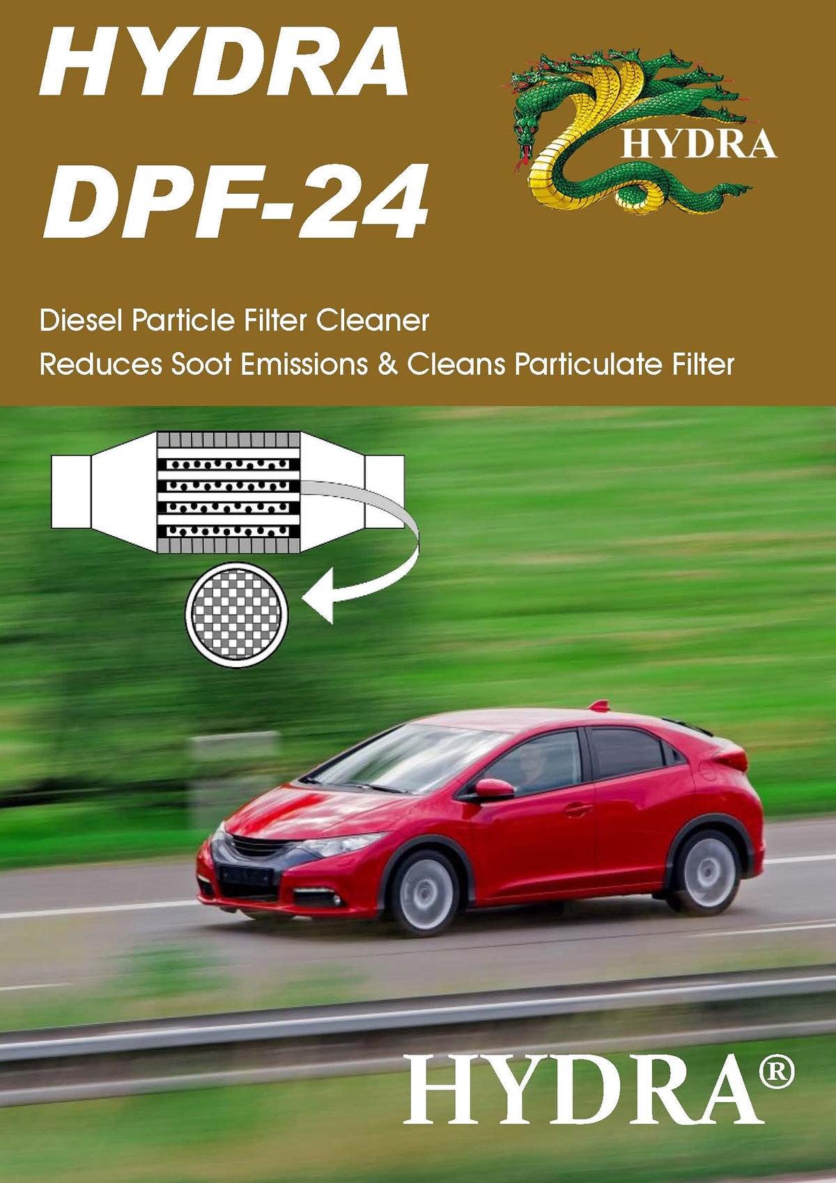HYDRA DPF-24 Diesel Particulate Filter Cleaner