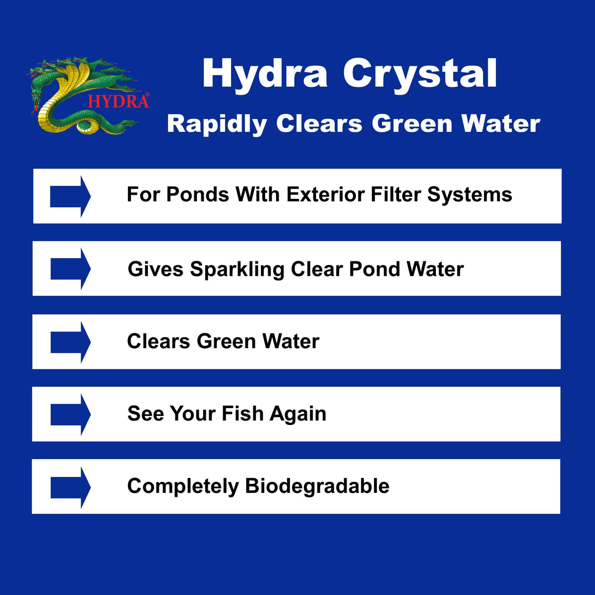 Hydra Crystal Water Treatment FBA